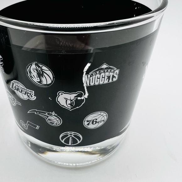 JACK DANIEL’S SET OF 2 NBA HIGHBALL GLASSES - Picture 5 of 14